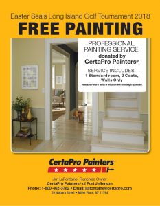 CertaPro Painters donates paint job in support of Easter Seals New York